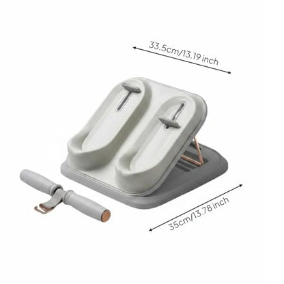 Foldable Calf Stretching Board Arch Training Slant Board Rehabilitation Calf Stretcher for Athletes , Gray
