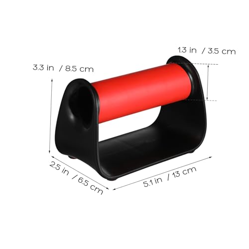 Toyvian 1 Pair Strength Training Handles for Home Workouts Nonslip Grip Bars for Floor Stability Comfortable Wrist Support Durable Design for Womens Fitness