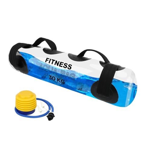 Aqua Bag Workout, Adjustable Training Bag and Power Bag with Water, Core and Balance Trainer, Portable Stability Fitness &Full Body Exercise Equipment for Weight