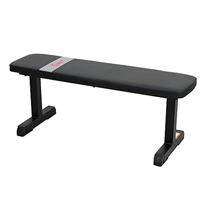 Sunny Health & Fitness Heavy-Duty Weight Bench for Home Gym Training - color: 1. Black