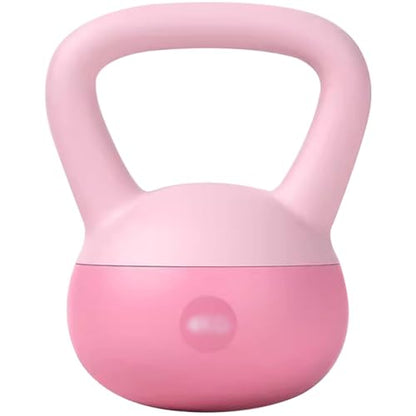 Kettlebell Weights Beginner Sports Training Kettlebell, Gym Body Shaping And Weight Loss Soft Kettle Bells, Exercise Equipment For Men And Women(Pink-2.5kg) - color: Pink-2.5kg
