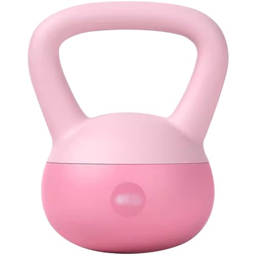 Kettlebell Weights Beginner Sports Training Kettlebell, Gym Body Shaping And Weight Loss Soft Kettle Bells, Exercise Equipment For Men And Women(Pink-5kg) - color: Pink-5kg