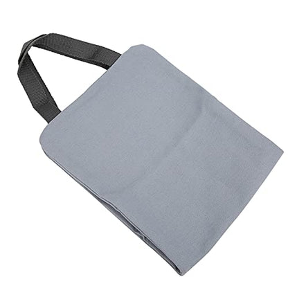 Thin Arm Yoga Sandbag, Workout Freeweight Training Bag for Leg Slimming and Fitness, Adjustable Fill Weight Sandbag with Leakproof Inner Liner and Carry Handles for Home - color: Gray