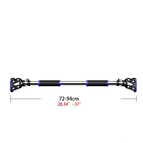 Door Way Pull Up Bar, Door Exercise Bar No Screw Installation, Doorway Pull up Bar,Workout Bar with 28.34"-37"Adjustable Width Fitness Equipment