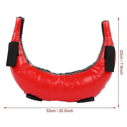 Vbestlife Strength Power Bag, Support 5-25kg Filling Fitness Practice Boxing Punching Sand Bag Empty Sandbag