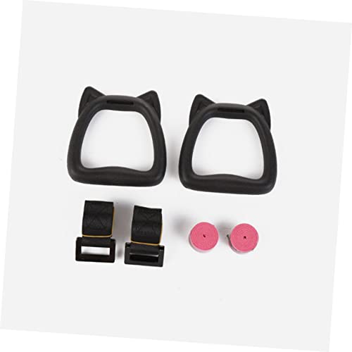Happyyami Adjustable Gymnastics Rings with Straps for Kids 1 Set of Professional Fitness Circles for Indoor Strength Training and Pull-Ups Suitable for Home Exercise
