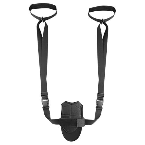 Stretching Strap - Leg Stretcher Strap | Stretch Straps for Physical theraapy | Adjustable Stretch Band | Non-Elastic Yoga Strap | Pull Up Assist Bands | Padded Exercise Straps for Physical theraapy,