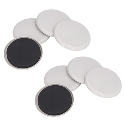 Garosa 8Pcs Furniture Sliders, Plastic with EVA Floor Protectors, Reduce Noise and Enhance Movement for Carpet and Hardwood Floors (3.5 inches) - size: 3.5 inches
