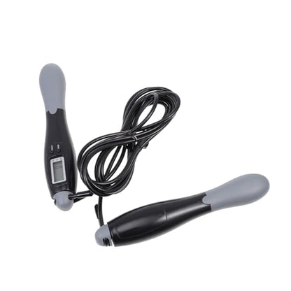 Smart Counting Jump Rope for Adults Ergonomic Non-slip Handle Fitness Skipping Rope with Digital Counter Outdoor Exercise Tool for Weight Loss and Endurance Training