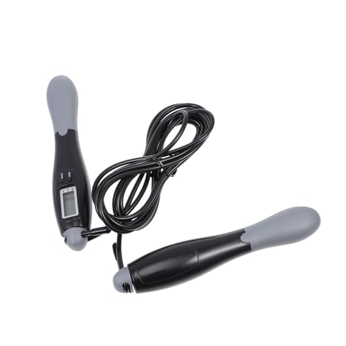 Smart Counting Jump Rope for Adults Ergonomic Non-slip Handle Fitness Skipping Rope with Digital Counter Outdoor Exercise Tool for Weight Loss and Endurance Training