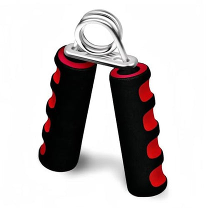 2 Pcs Soft Foam Hand Exerciser，Strengthen Hand Grip Exerciser for Quickly Increasing Wrist Forearm and Finger Strength（Red）