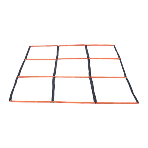 Agility Ladder for Gym Home Use, Football Basketball Reaction Training Equipment with Carry Bag Multifunctional Speed Ladder