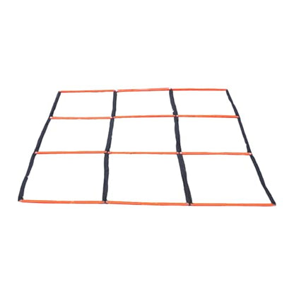 Agility Ladder for Gym Home Use, Football Basketball Reaction Training Equipment with Carry Bag Multifunctional Speed Ladder