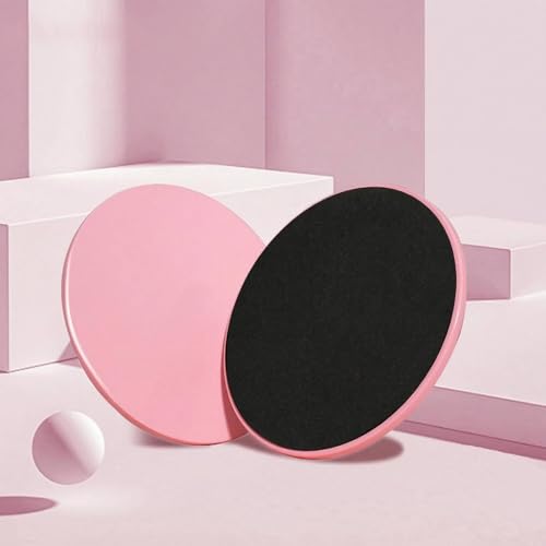 Milageto Fitness Sliding Discs Round Core Training Discs Double Sided Workout Sliders for Indoor Floors