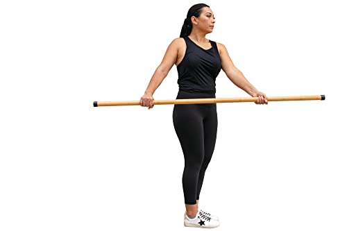 MobileVision Bamboo Stick for Fitness and Physical Rehabilitation - size: 78 INCH Bamboo Stick Only