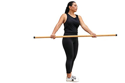 MobileVision Bamboo Stick for Fitness and Physical Rehabilitation - size: 78 INCH Bamboo Stick Only