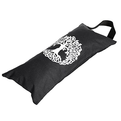 Yoga Sand Bag, Cotton Unfilled for Yogas, Weights & Resistance Training, Portable Weightlifting Sandbag