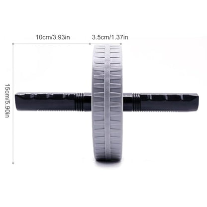 Ab Exercise Wheel Roller, Automatic Rebound Abdominal Exercise Wheel, Ab Exercise Roller Exercise Equipment with Comfortable Handle for Gym Body Fitness & Strength, Achieve Toned Core Muscles