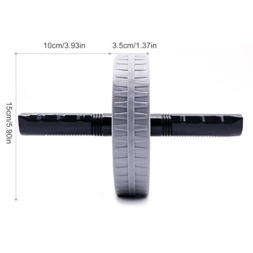 Ab Wheel Roller, Fitness Roller, Abs Workout Roller, Core Exercise Roller, Abs Workout Equipment for Abdominal & Core Strength Training, Automatic Rebound Abdominal Muscle Wheel for Men Women