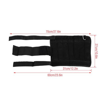Adjustable Weighted Leg Weights, 1 Pair Weight Leg Bands Weighted Ankle Leg Bands Loading Weighted Leg Strap for Fitness, Walking, Jogging, Exercise, Gym (Only Leg Bands)