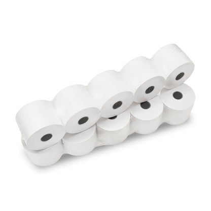 (200 Rolls) 2 1/4 x 150 ft White Adding Machine Tape Paper Rolls Premium One Ply Register/Adding Machine/Calculator Paper Rolls Printing Calculator 10 Key