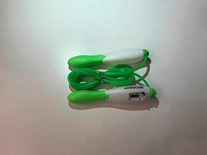 Jump Rope, Digital Weighted Handle Workout Jumping Rope with Calorie Counter for Training Fitness, Adjustable Exercise Speed Skipping Rope for Men, Women, Kids, Girls