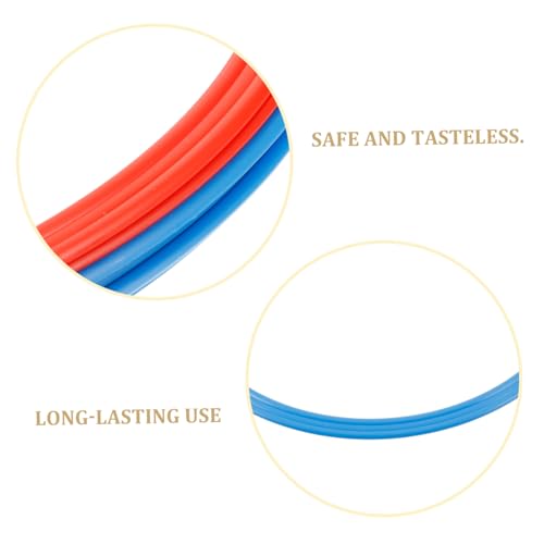 GALPADA 6PCS Agility Soccer Rings Abs Footwork Training Equipment for Speed and Agility Drills Soccer Football and Basketball and Tasteless Material Random Colors Random Color