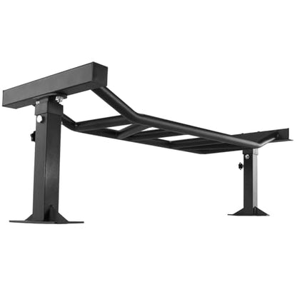 47 Inch Heavy Duty Multi-Grip Pull Up Bar Ceiling Mount Indoor Chin-Up Bar Adjustable Height&Supports to 600 Lbs Upper Body Fitness Workout Home Gym Equipment