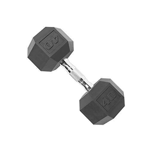 CAP Barbell Coated Dumbbell Weight, Single, Various Sizes - size: 40 Pound