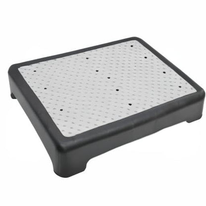 Indoor Outdoor Step Stool Anti Slip Half Step Lightweight Stackable Mobility Platform Step Half Step for Stairs, Cars, Bed, Chair, Shower, Portable Step Riser for Elderly and Disabled