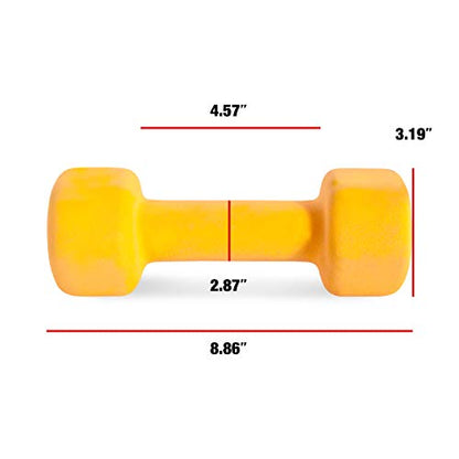 Cap Barbell Neoprene Coated Dumbbell Weight
