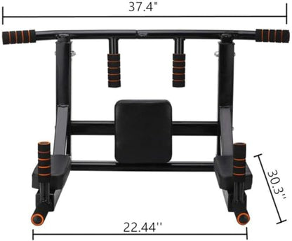 BDL Wall Mounted Pull Up Bar Multifunctional Chin Up bar for Home Gym - color: Wall Mount Pull Up Bar