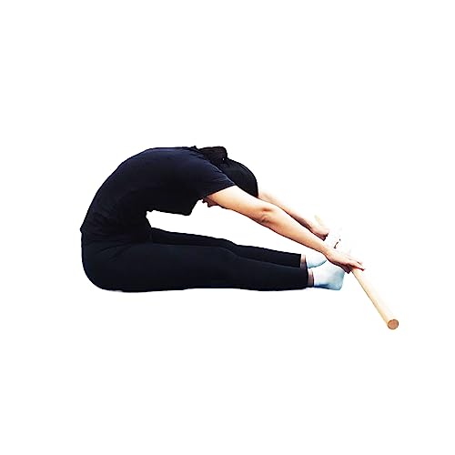 Yoga Stick | Multipurpose Wooden Pranayama Stick | Lung Opener for Fuller Breathing | Posture Corrector and Flexibility Enhancer | Detachable Robust Yoga Pole