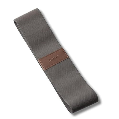 WeGym Fabric Resistance Bands, Workouts at Home, Set of 3 Bands, Exercise Bands for Lower Body Workouts, Travel Friendly Fitness Equipment, Stylish Fitness - color: Grey