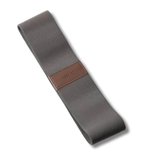 WeGym Fabric Resistance Bands, Workouts at Home, Set of 3 Bands, Exercise Bands for Lower Body Workouts, Travel Friendly Fitness Equipment, Stylish Fitness - color: Grey