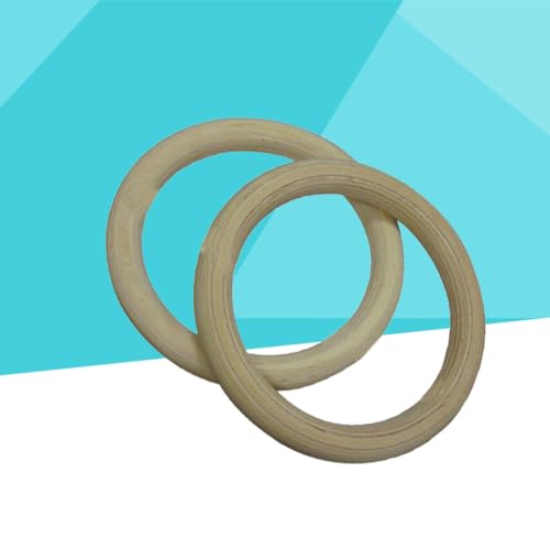 Solid Wood Gymnastic Rings Exercise Rings for Full Body Strength Workout Gymnastics Beam
