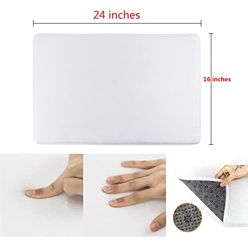 Extra Durable Door Mat -No Pain No Gain Floor Door Bathroom Kitchen Mats Indoor Bodybuilding Fitness Gym Doormat Bedroom Balcony Entrance Carpet Rug 16x24inch