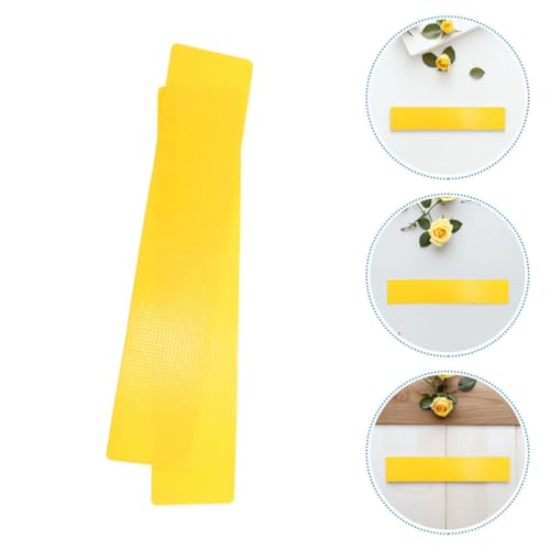 KESYOO 12pcs Tennis Court Floor Markers Agility Training Spots Non-Slip Yellow Flat Discs for Soccer Volleyball Practice Sports Drill Accessories
