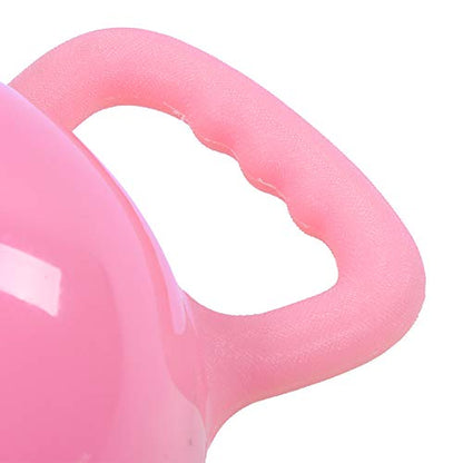 Water Filled Kettlebells, Adjustable Fitness Kettlebells for Home Workout, 1.2-12lb Water Adjustable Weight with Non - Slip Handle for Yoga Pilates Strength Training - color: Pink