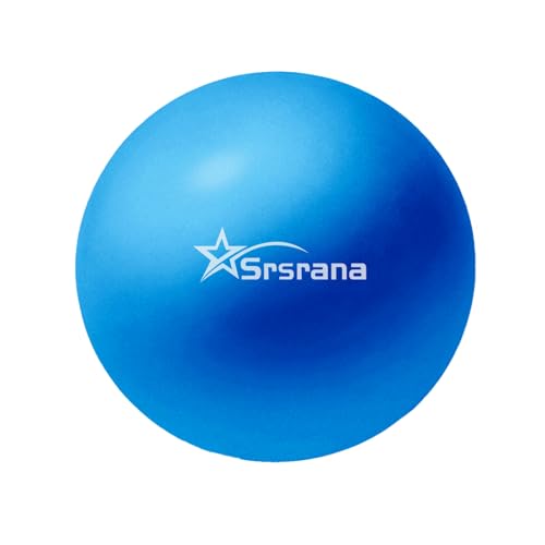 9 Inch Pilates Ball - Small Exercise Ball for Yoga, Barre & Physical Therapy - Anti-Burst Non-Slip Mini Core Ball for Stability, Back Pain Relief & Posture Correction