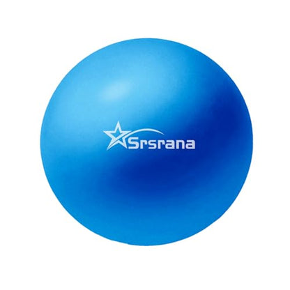 9 Inch Pilates Ball - Small Exercise Ball for Yoga, Barre & Physical Therapy - Anti-Burst Non-Slip Mini Core Ball for Stability, Back Pain Relief & Posture Correction