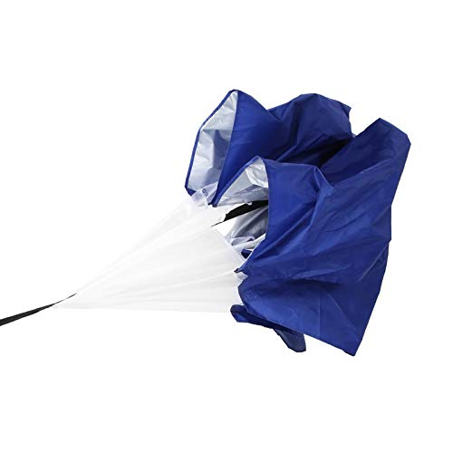 HERCHR Training Parachute, Running Speed Training Resistance Parachute Football Drag Strength Umbrella with Storage Bag for Outdoor Sports