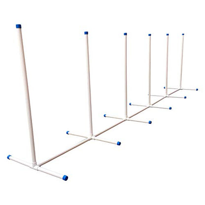 Trademark Innovations Dog Training Agility Weave Poles Equipment Set
