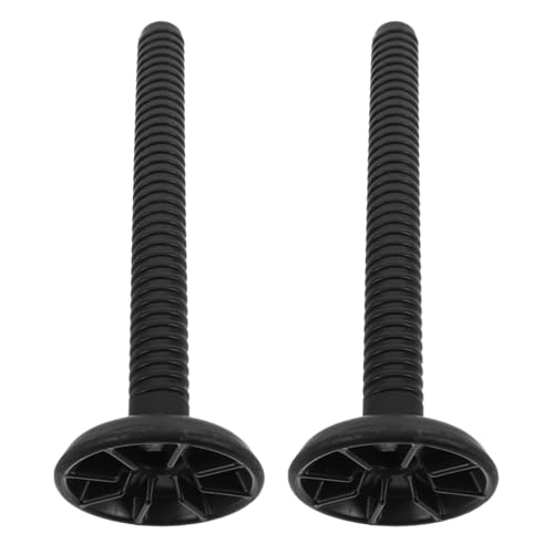 VOSAREA 2pcs Kettlebell Replacement Rods Dumbbell Connector Bars - Home Gym Workout Parts For Strength Training And Full Body Exercise