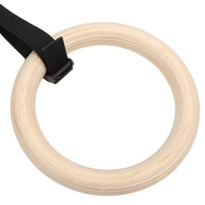 Keenso Adjustable Pull Up Exercise Rings with 330lbs Capacity for Gym Fitness Training Suitable for Students and Office Workers