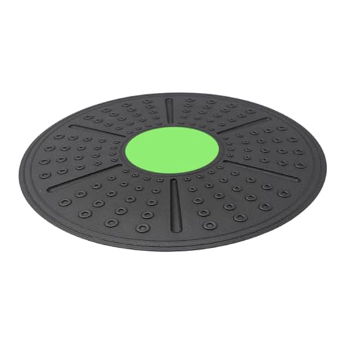 Mikikit Balance Training Board with Raised Massage Points Non Slip PP Material Fitness Tool for Core Strength Stability Coordination Improvement Durable Balance Exercise Pedal for Home and