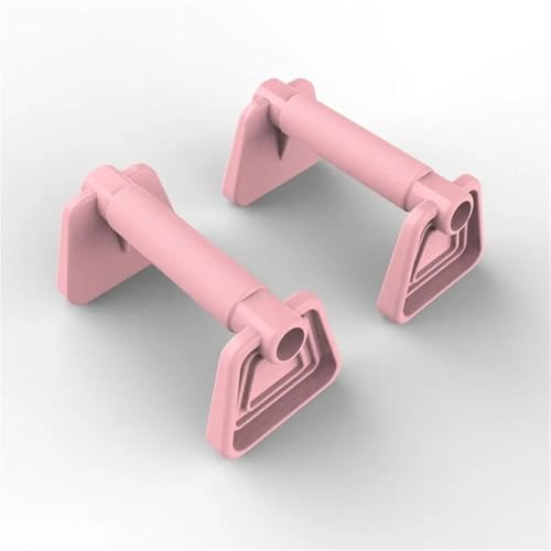 Push Up Bar Pushup Handles 1Pair Street Fitness Push Up Bar Thickened Handle PP Flatland Push-up Rack Pectoralis Major Stable Planche - color: Purple