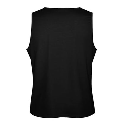 domirica Workout Tank Tops for Men Crewneck Pullover Loose Fit Gym Breathable Lightweight Muscle Casual Sleeveless Shirts