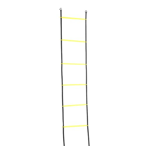 Agility Ladder Speed Training Equipment Set with Soccer Cones Running Umbrella Football Fitness Training Gear for Athletes Adults Teens in Gym Park Backyard Plastic Nylon Material