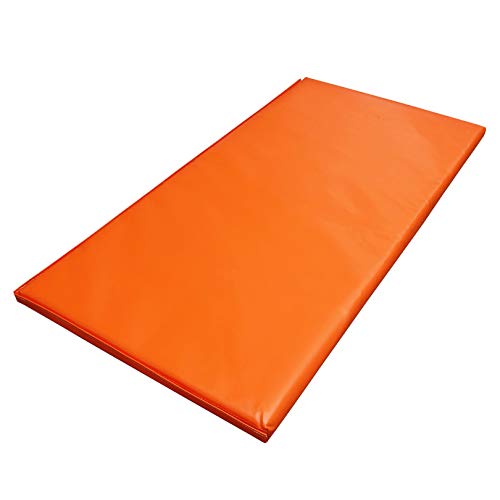 Tumbl Trak Build-A-Mat for Gymnastics, Cheer, Dance, and Fitness - color: Orange, size: 2Ft x 5Ft x 1-3/8In